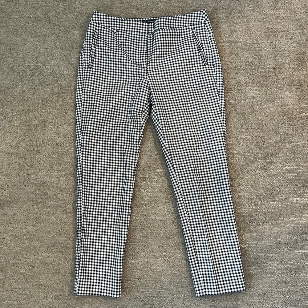 Checkered trousers size 6